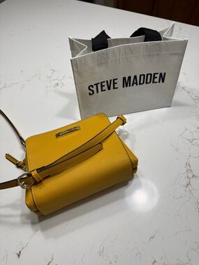Steve Madden Mustard Yellow Crossbody Bag